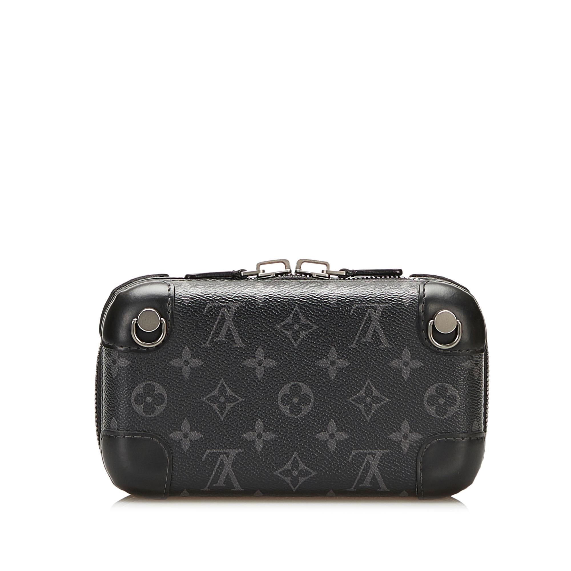 Louis Vuitton Monogram Eclipse Horizon Belt Bag (SHG-kWCRhb)
