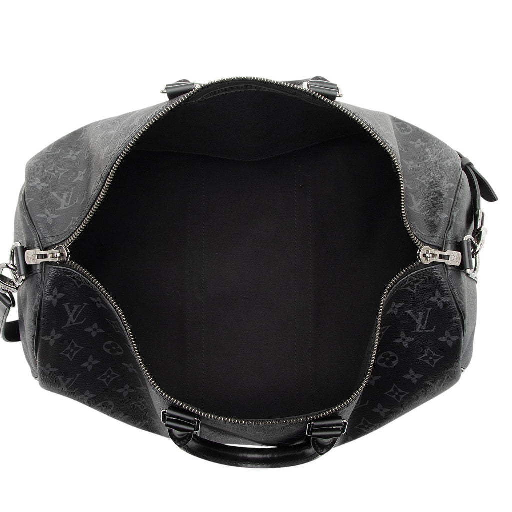 Louis Vuitton Monogram Eclipse Keepall Bandouliere 45 Duffle