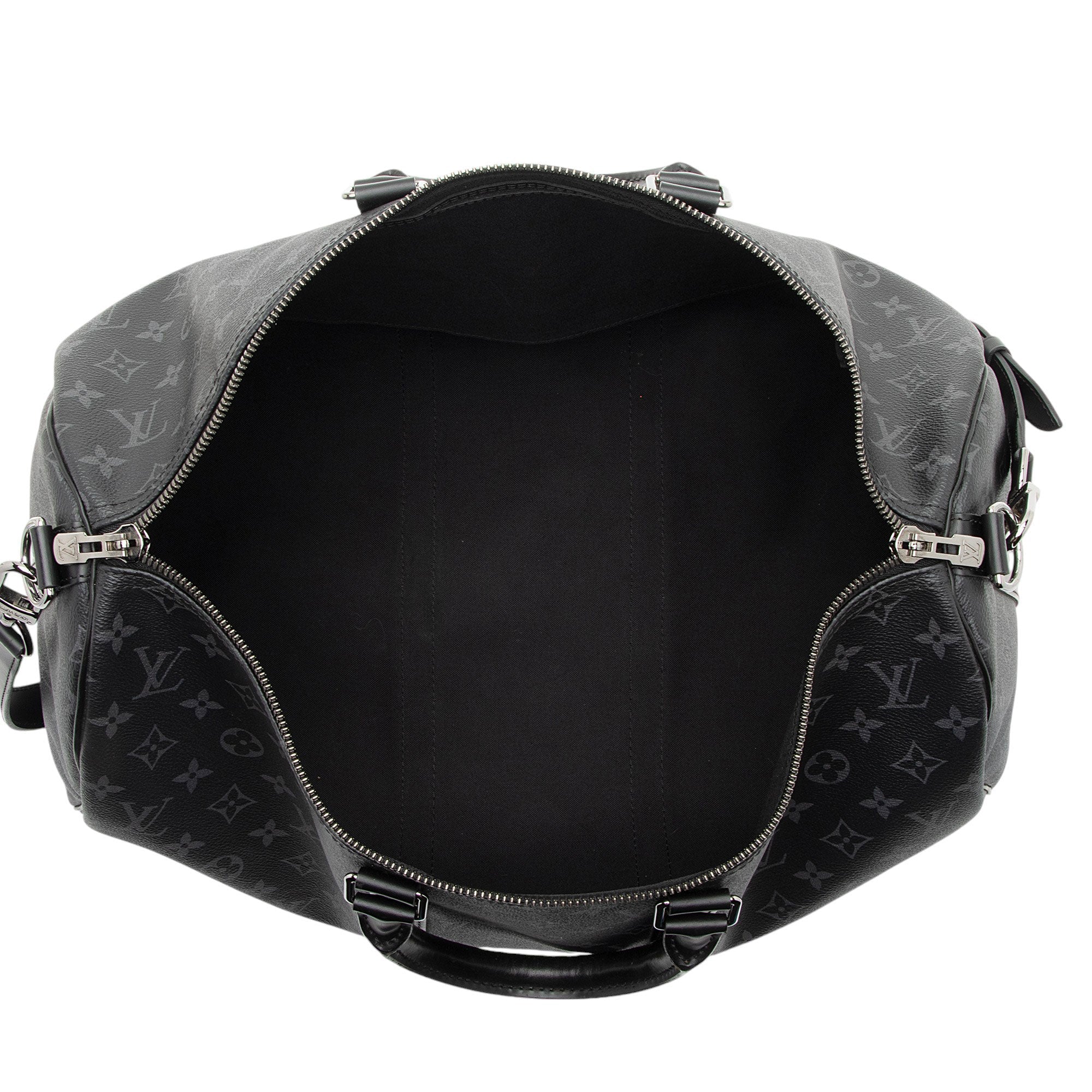 Louis Vuitton Monogram Eclipse Keepall Bandouliere 45 Duffle