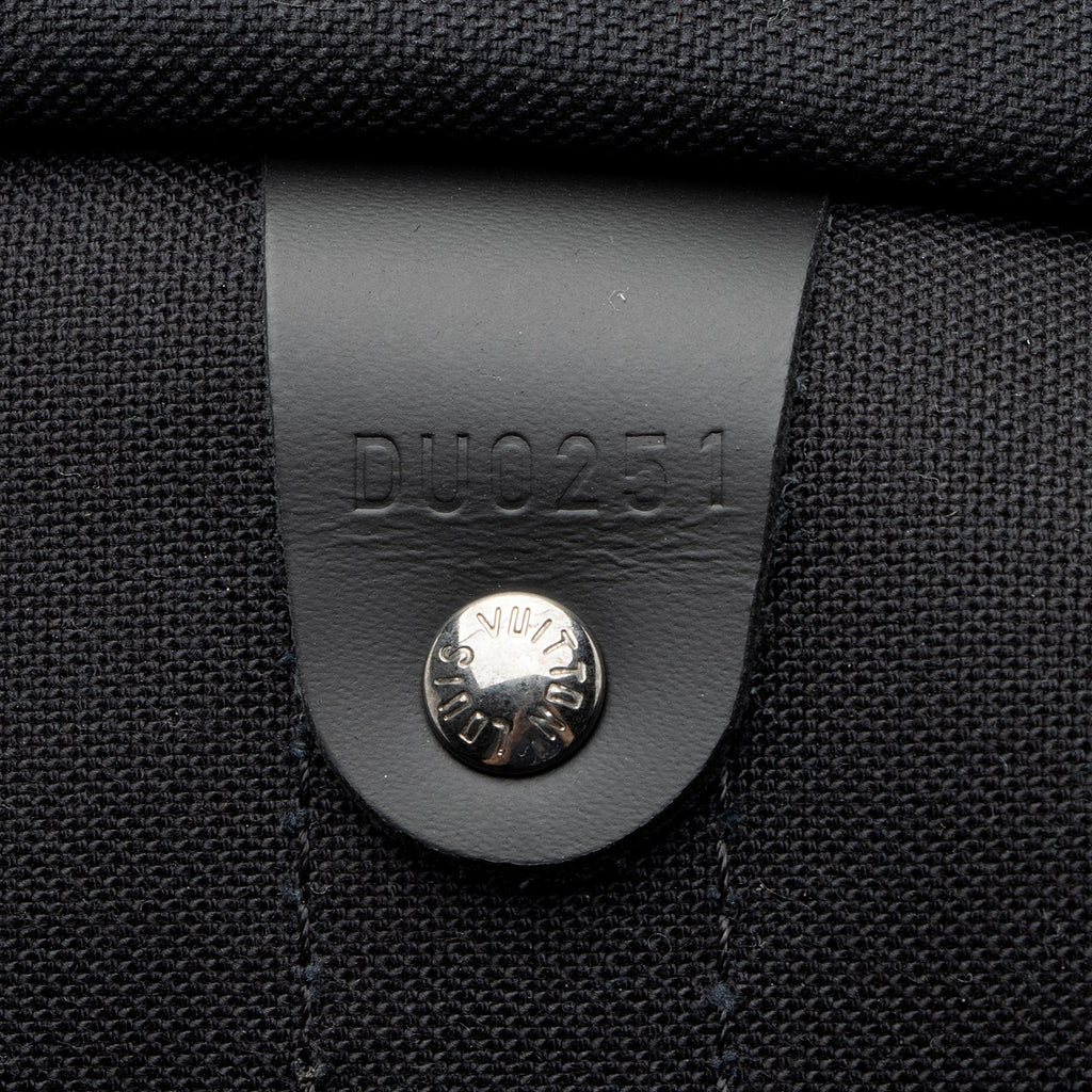 Louis Vuitton Monogram Eclipse Keepall 55 Bandouliere Duffle Bag (SHF-34JbTV)