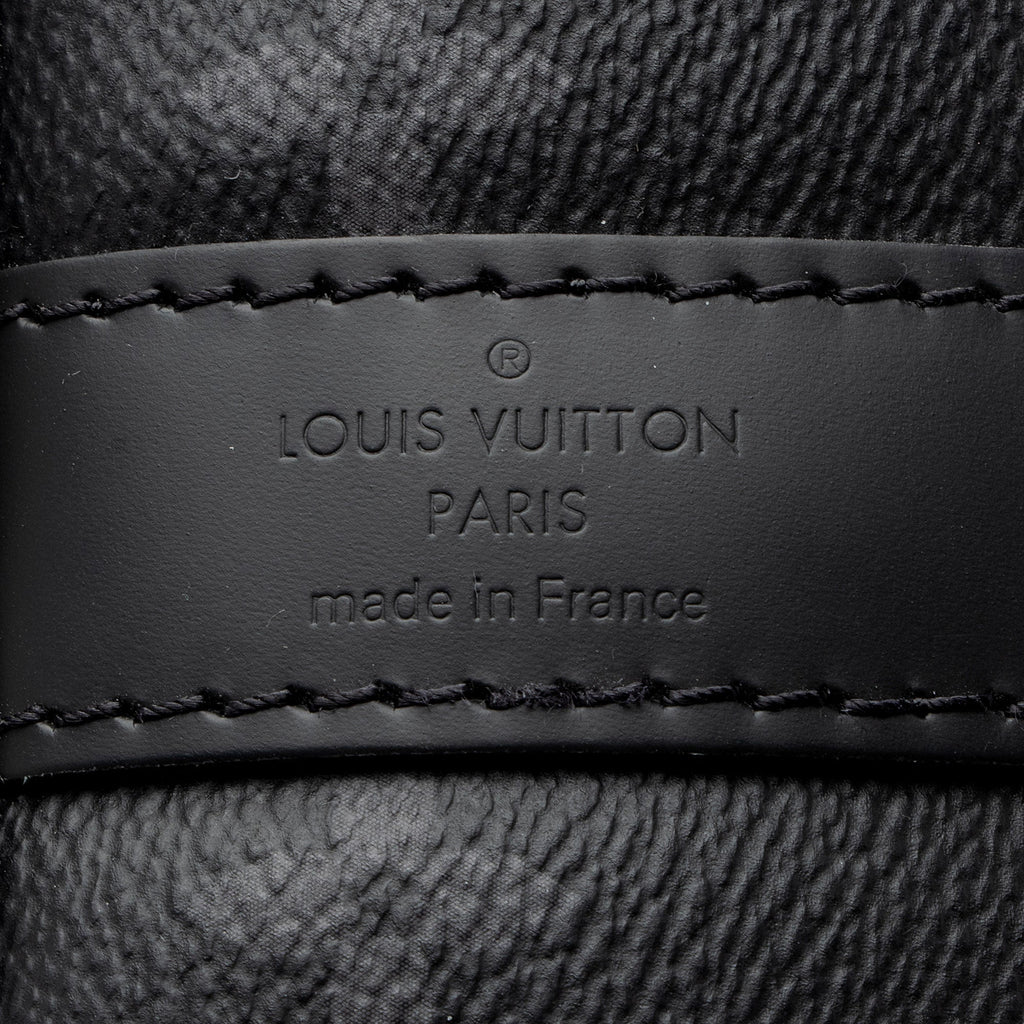 Louis Vuitton Monogram Eclipse Keepall 55 Bandouliere Duffle Bag (SHF-34JbTV)