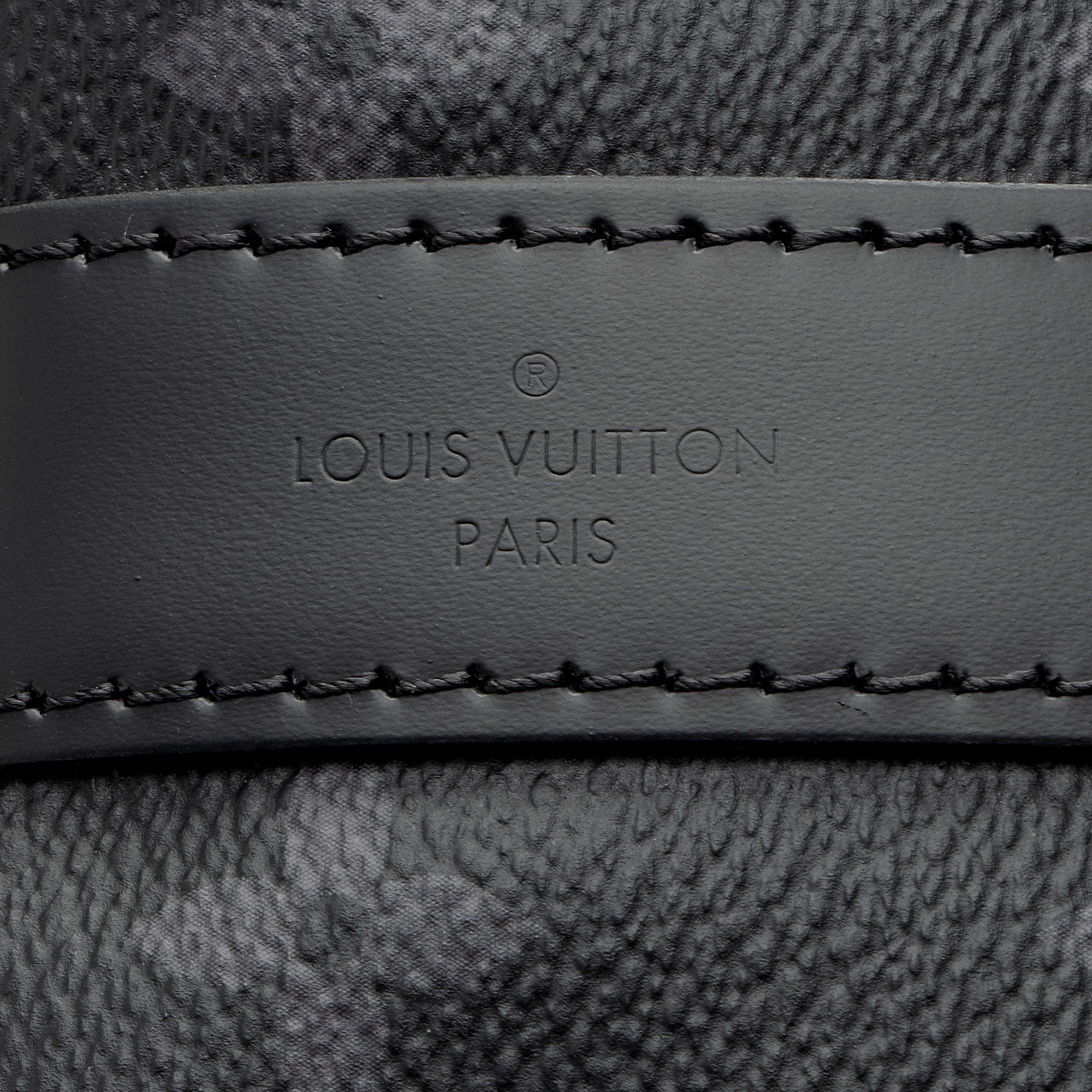 Louis Vuitton Monogram Eclipse Keepall Bandouliere 55 Duffle