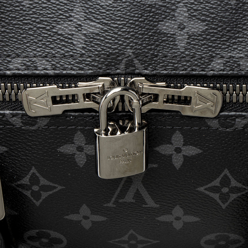 Louis Vuitton Monogram Eclipse Keepall Bandouliere 55 Duffle