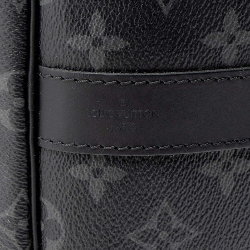 Louis Vuitton Monogram Eclipse Keepall Bandouliere 55 Duffle
