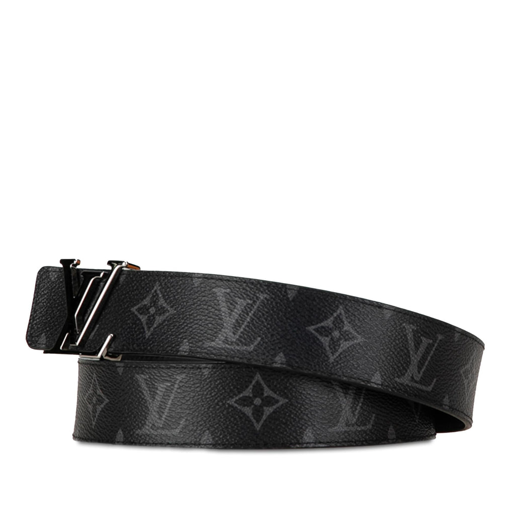 Louis Vuitton Monogram Eclipse LV Initiales Reversible Belt - 33 / 85 (SHG-9obrwS)