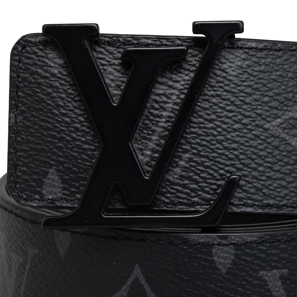 Louis Vuitton Monogram Eclipse LV Initiales Reversible Belt - 50 / 127 (SHG-YFuTJK)