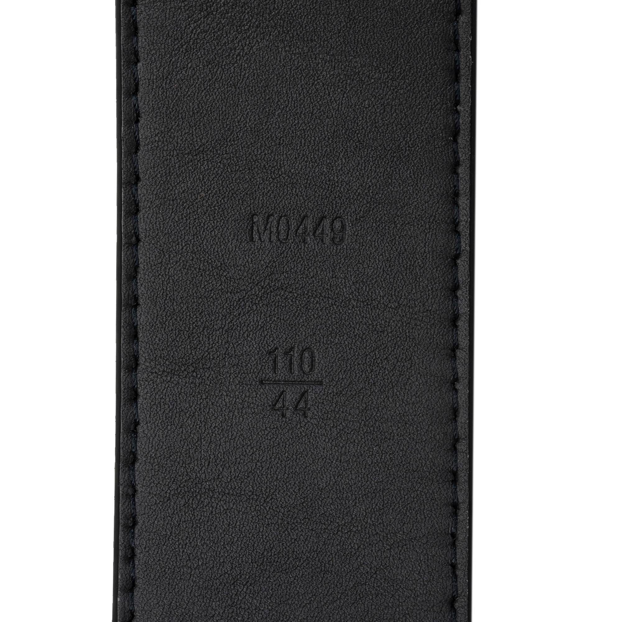 Louis Vuitton Monogram Eclipse LV Initiales Reversible Belt - 50 / 127 (SHG-YFuTJK)