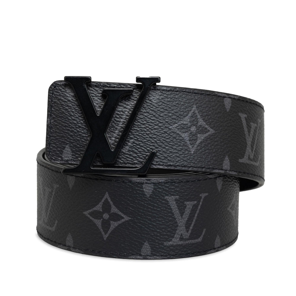 Louis Vuitton Monogram Eclipse LV Initiales Reversible Belt - 50 / 127 (SHG-YFuTJK)