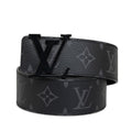 Louis Vuitton Monogram Eclipse LV Initiales Reversible Belt - 50 / 127 (SHG-YFuTJK)
