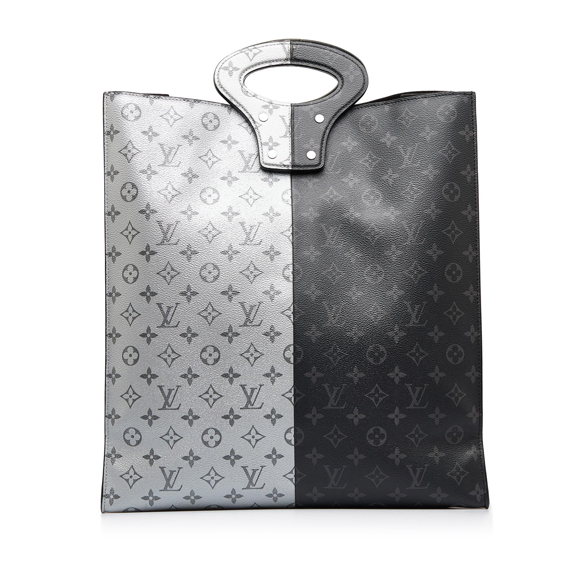 Louis Vuitton Monogram Eclipse North South Tote (SHG-k4XCz5)