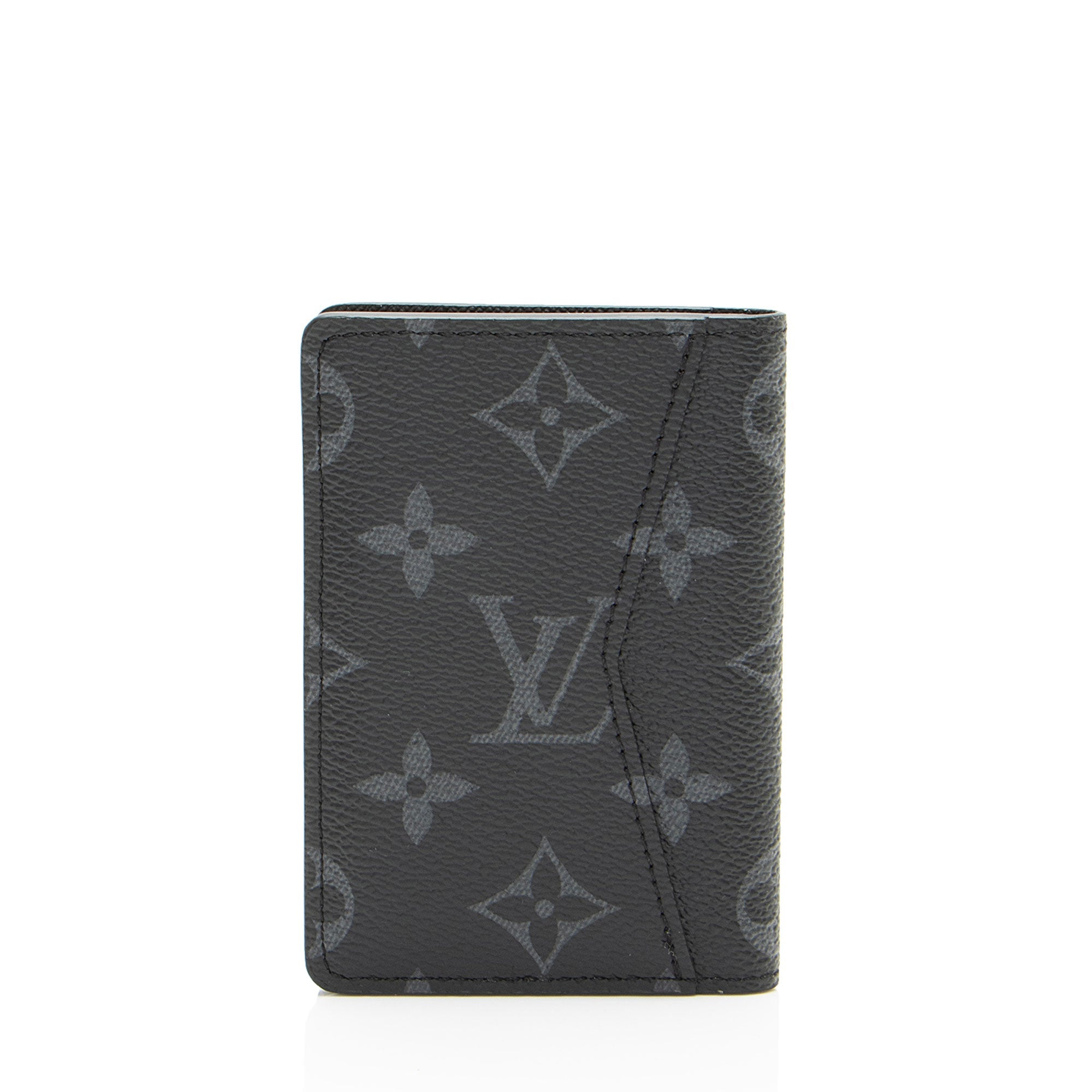 Louis Vuitton Monogram Eclipse Pocket Organizer Wallet (SHF-R5R2LH)