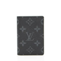 Louis Vuitton Monogram Eclipse Pocket Organizer Wallet (SHF-R5R2LH)
