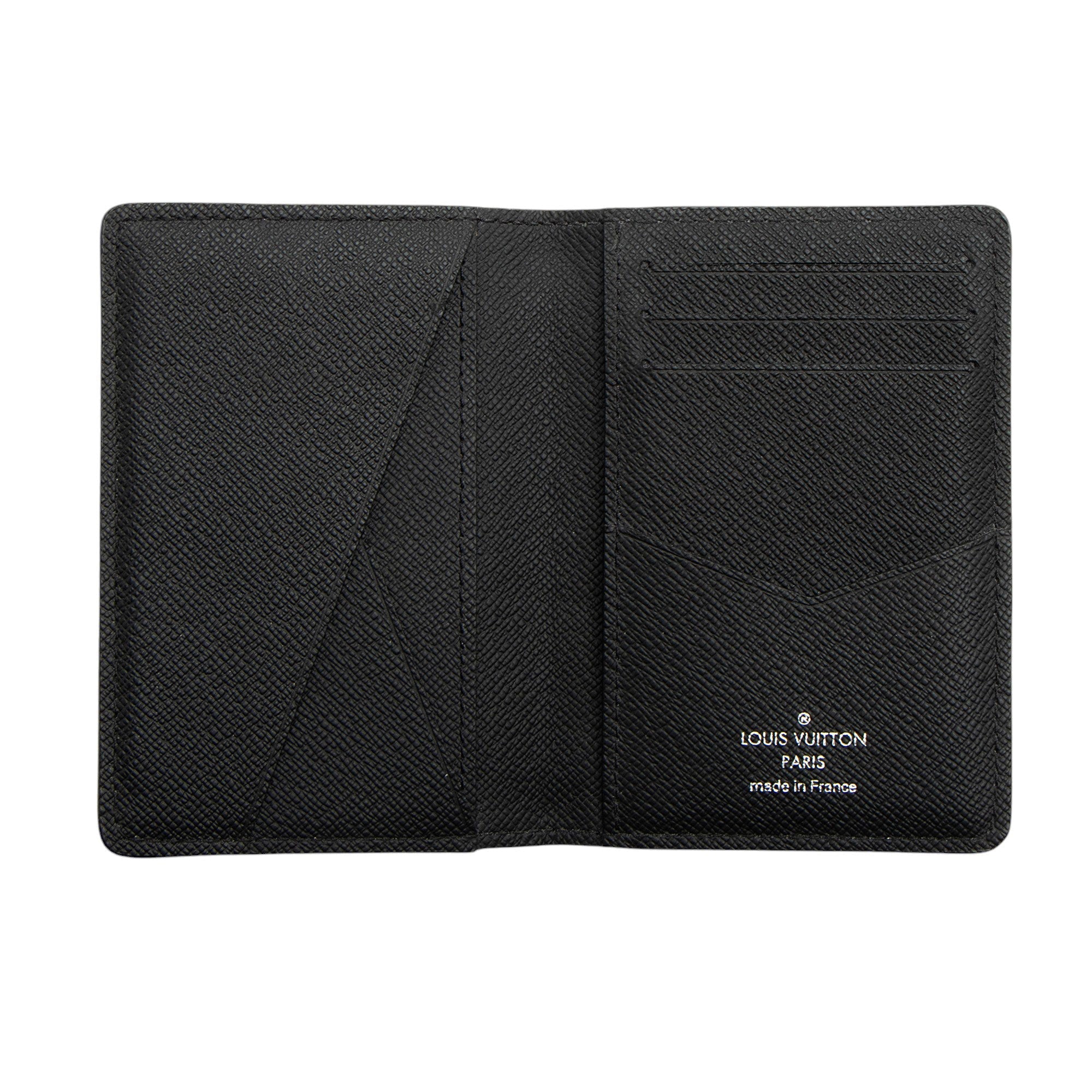 Louis Vuitton Monogram Eclipse Pocket Organizer Wallet (SHF-R5R2LH)