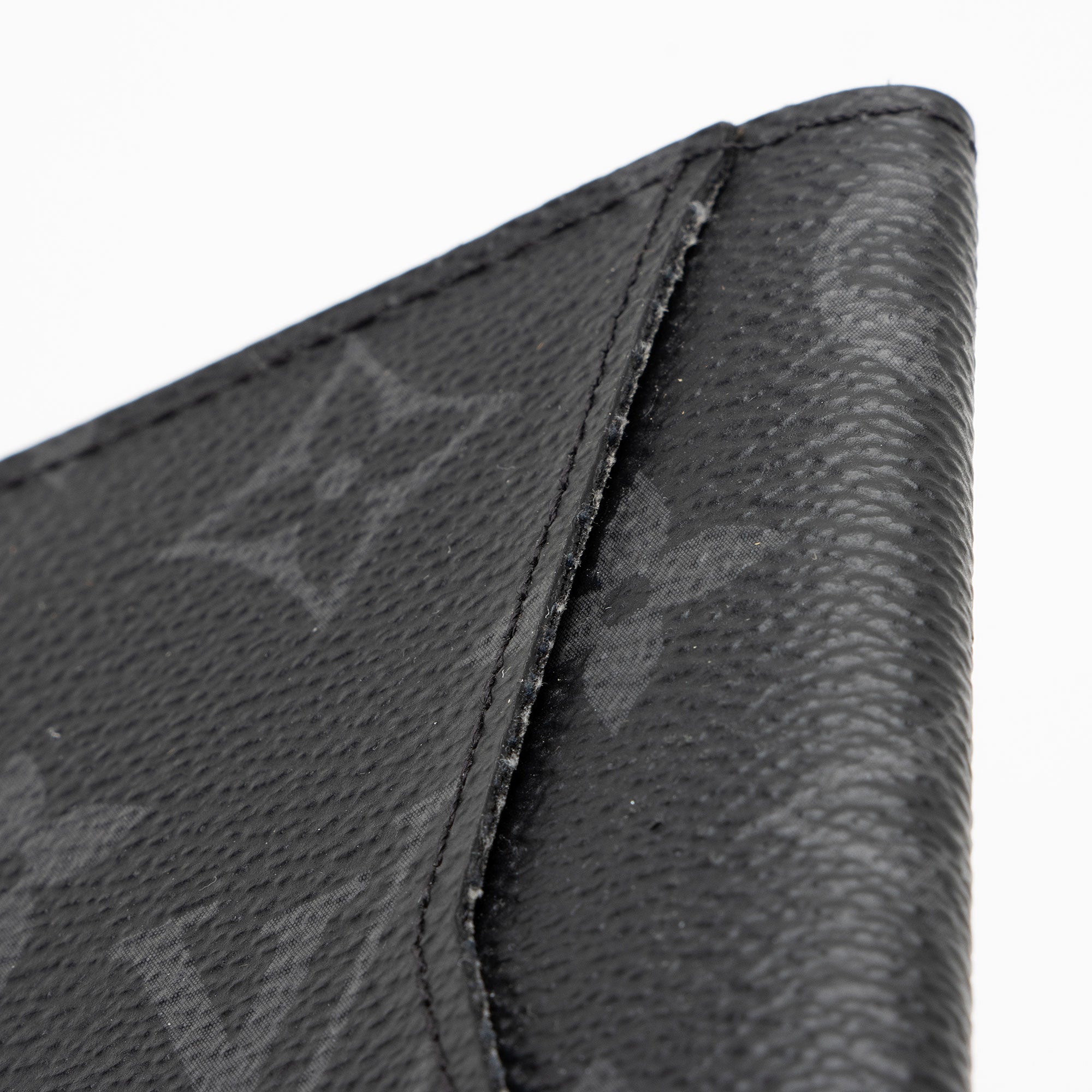 Louis Vuitton Monogram Eclipse Pocket Organizer Wallet (SHF-QWewtU)
