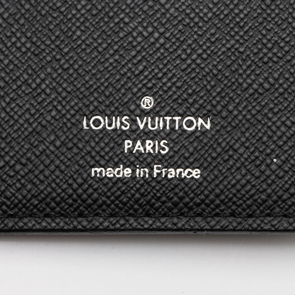 Louis Vuitton Monogram Eclipse Pocket Organizer Wallet (SHF-QWewtU)