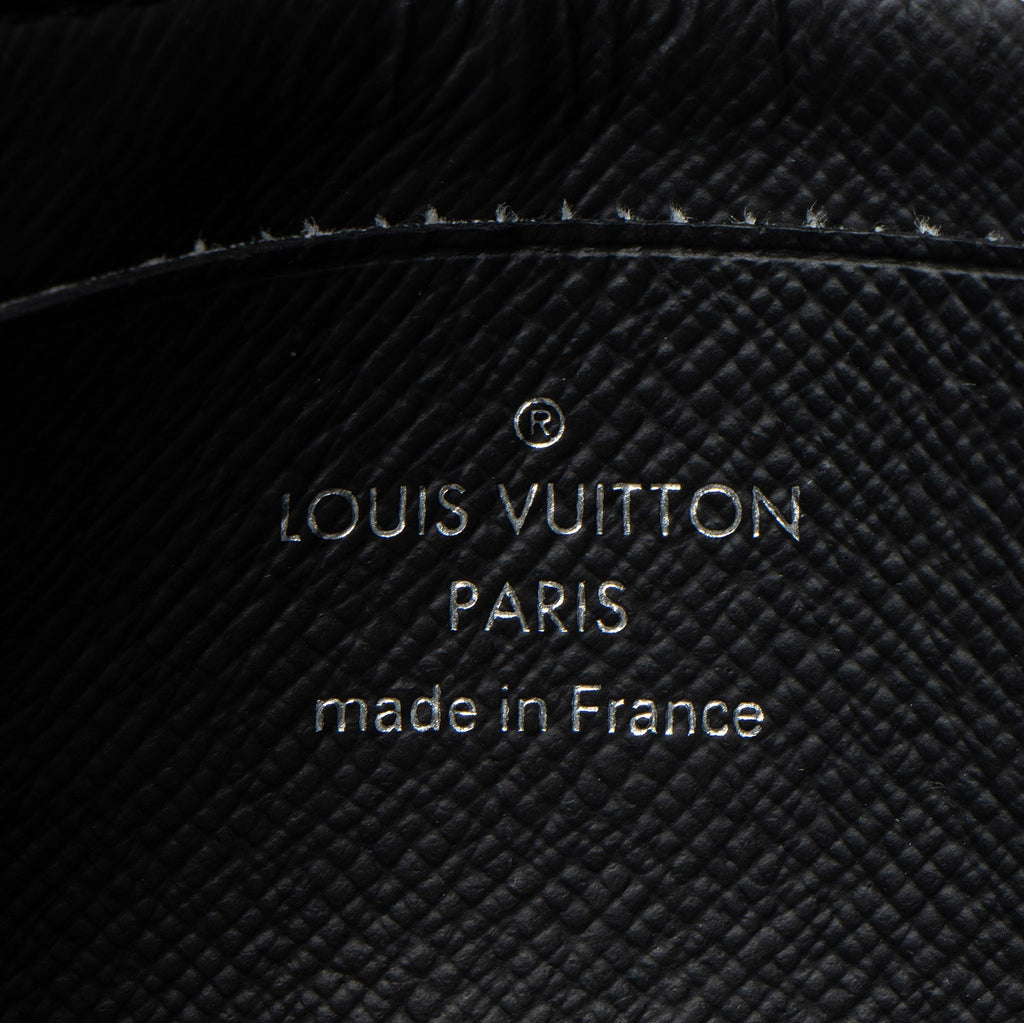 Louis Vuitton Monogram Eclipse Porte Monnaie Jour Zip Coin Purse