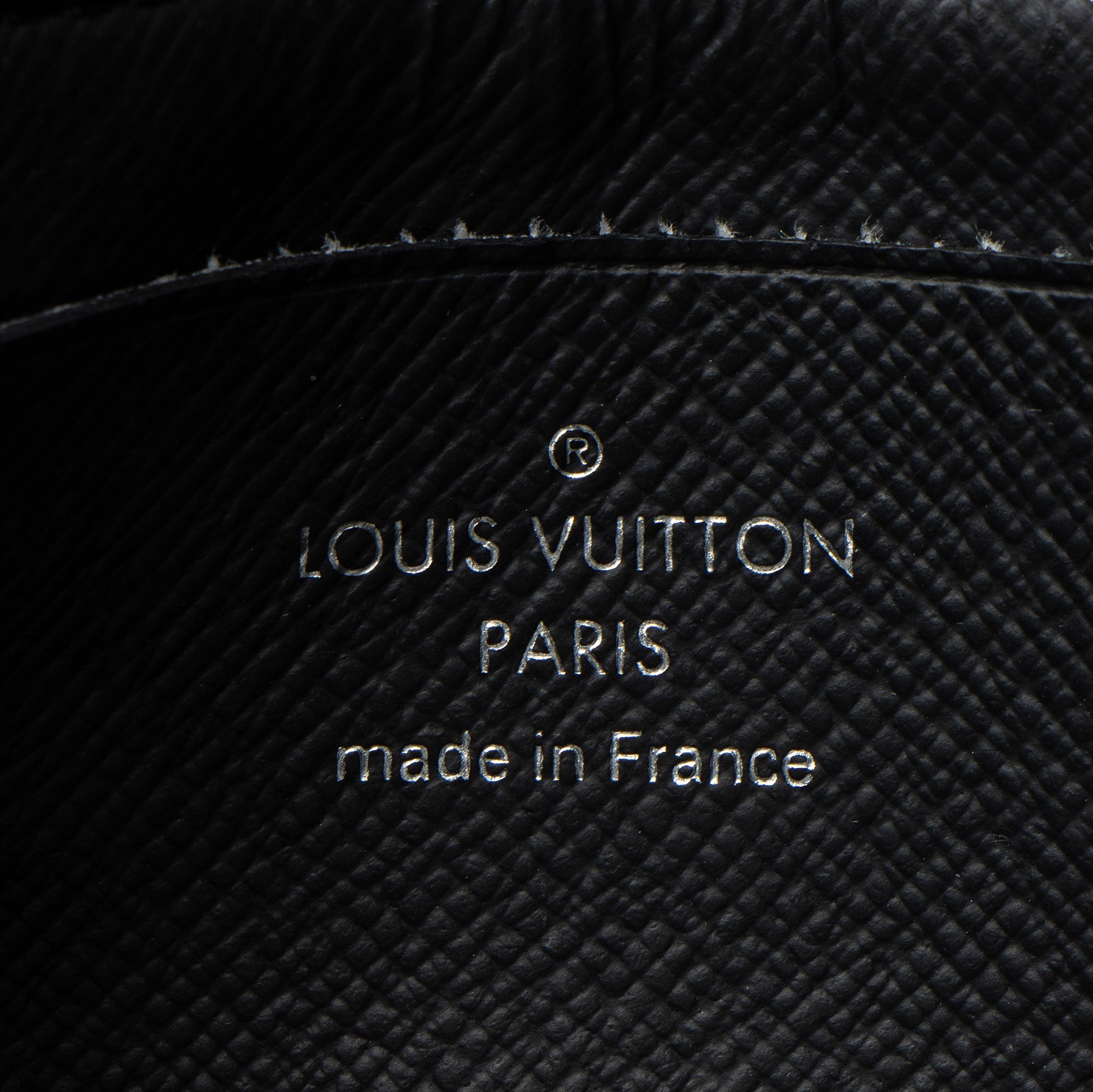 Louis Vuitton Monogram Eclipse Porte Monnaie Jour Zip Coin Purse