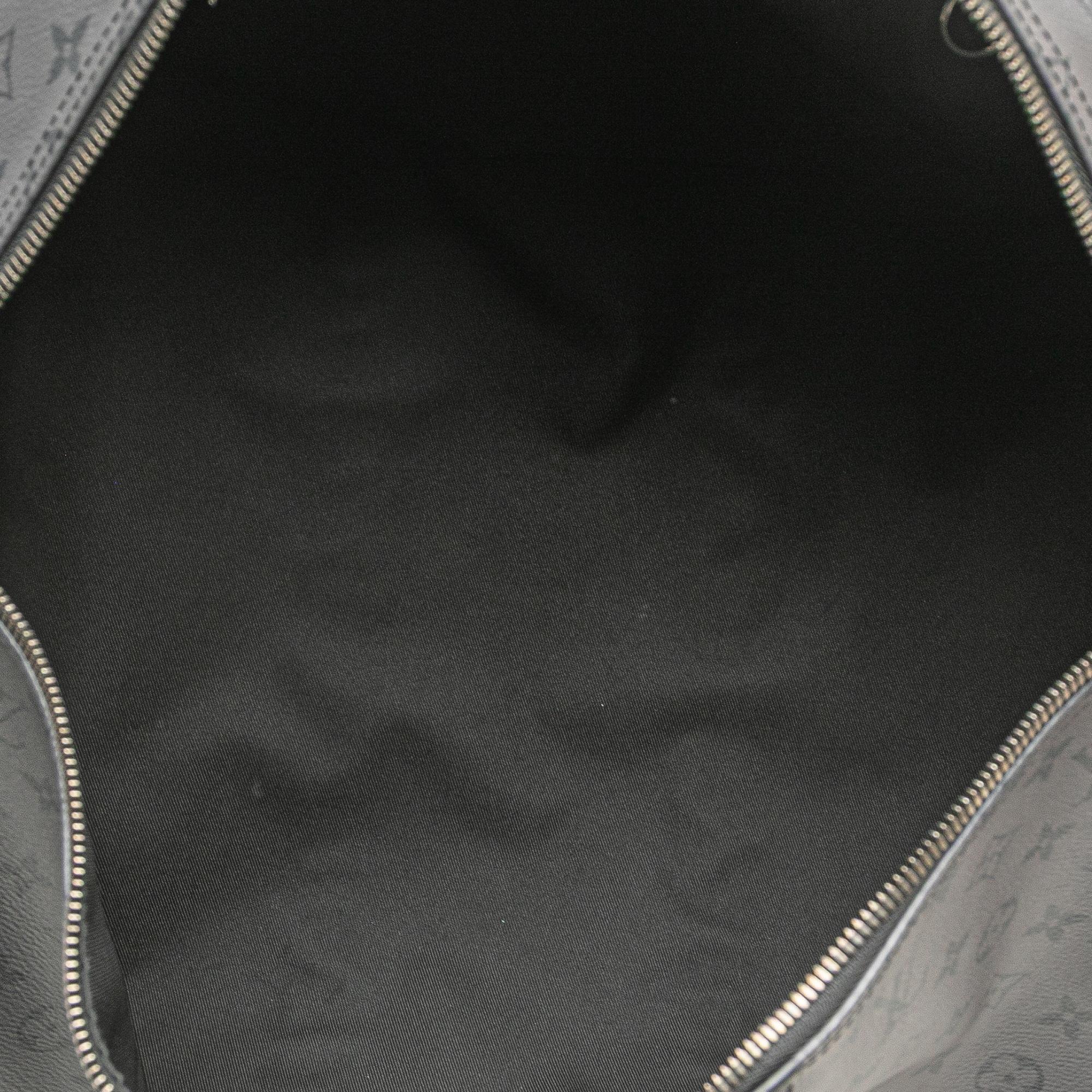 Louis Vuitton Monogram Eclipse Reverse Keepall Bandouliere 50