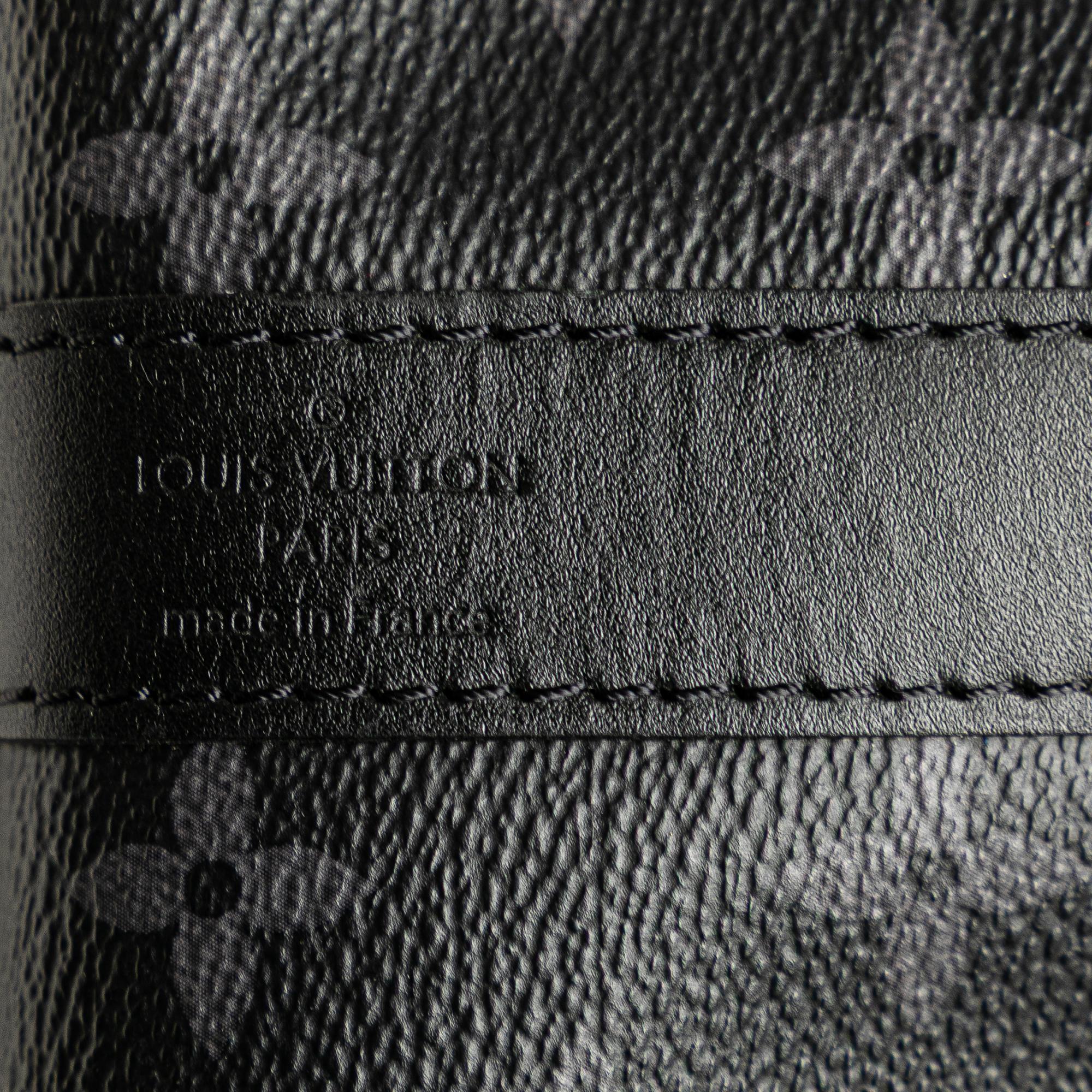 Louis Vuitton Monogram Eclipse Reverse Keepall Bandouliere 50