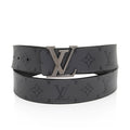 Louis Vuitton Monogram Eclipse Reversible Initiales Belt - Size 44 / 110 (SHF-qnssjv)