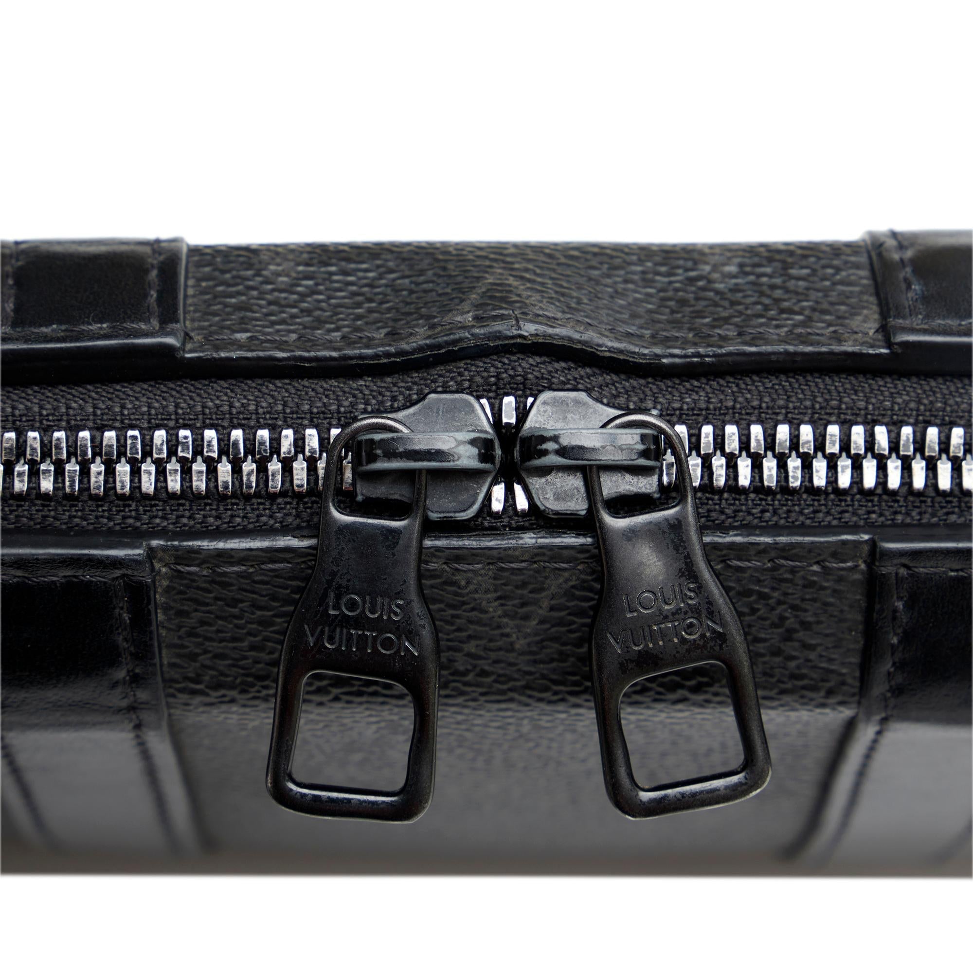 Louis Vuitton Monogram Eclipse Soft Trunk Wallet Crossbody