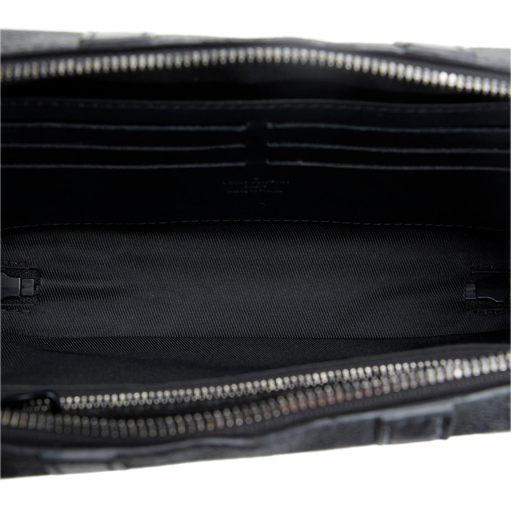 Louis Vuitton Monogram Eclipse Soft Trunk Wallet Crossbody