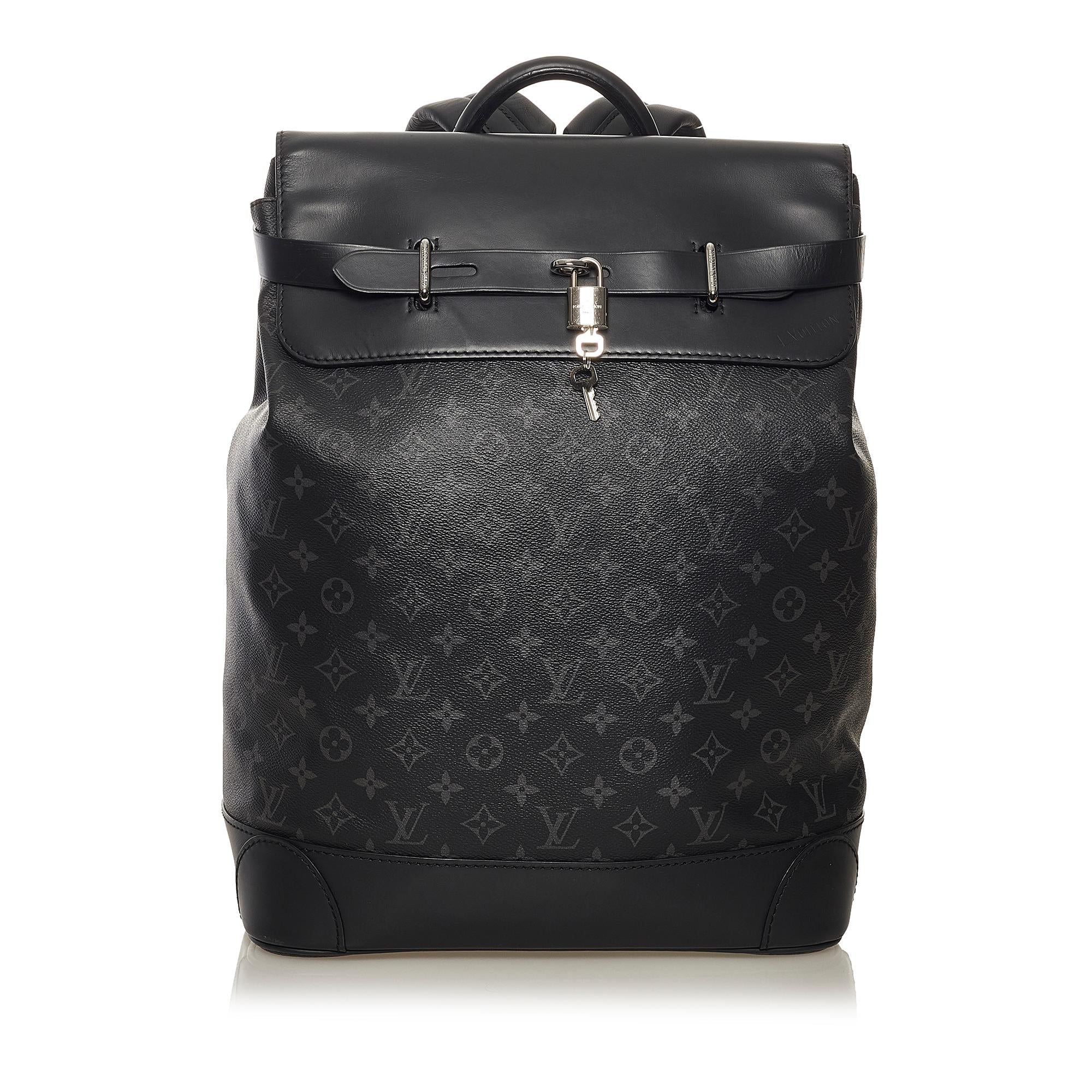 Louis Vuitton Monogram Eclipse Steamer (SHG-34211)