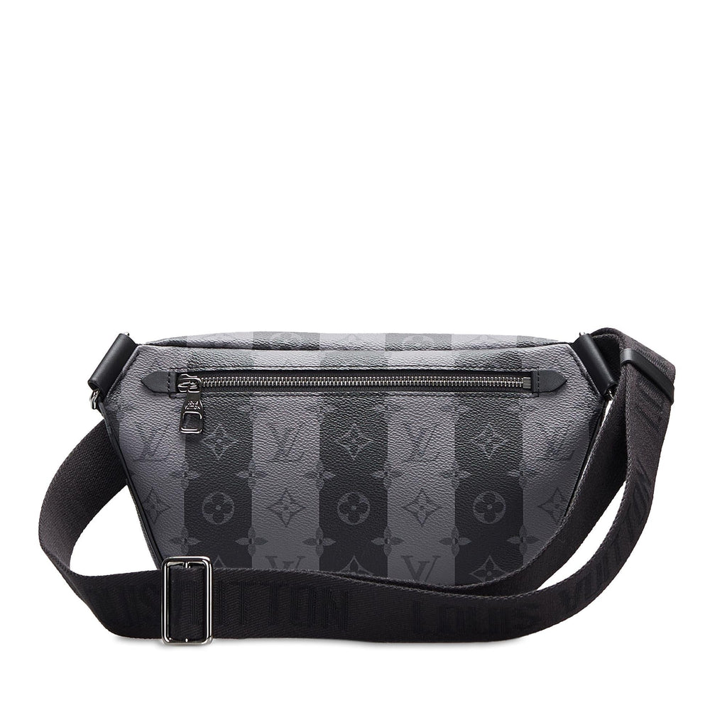 Louis Vuitton Monogram Eclipse Stripes Modular Sling Bag