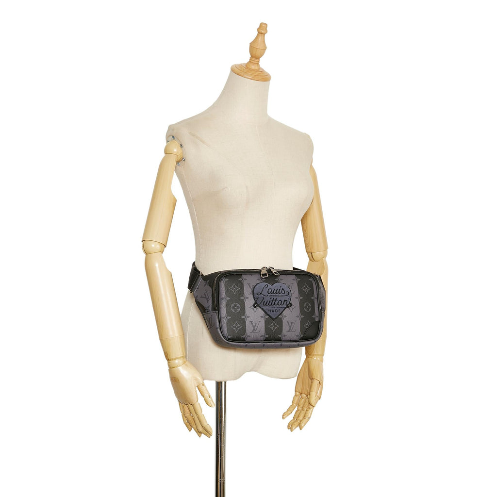 Louis Vuitton Monogram Eclipse Stripes Modular Sling Bag
