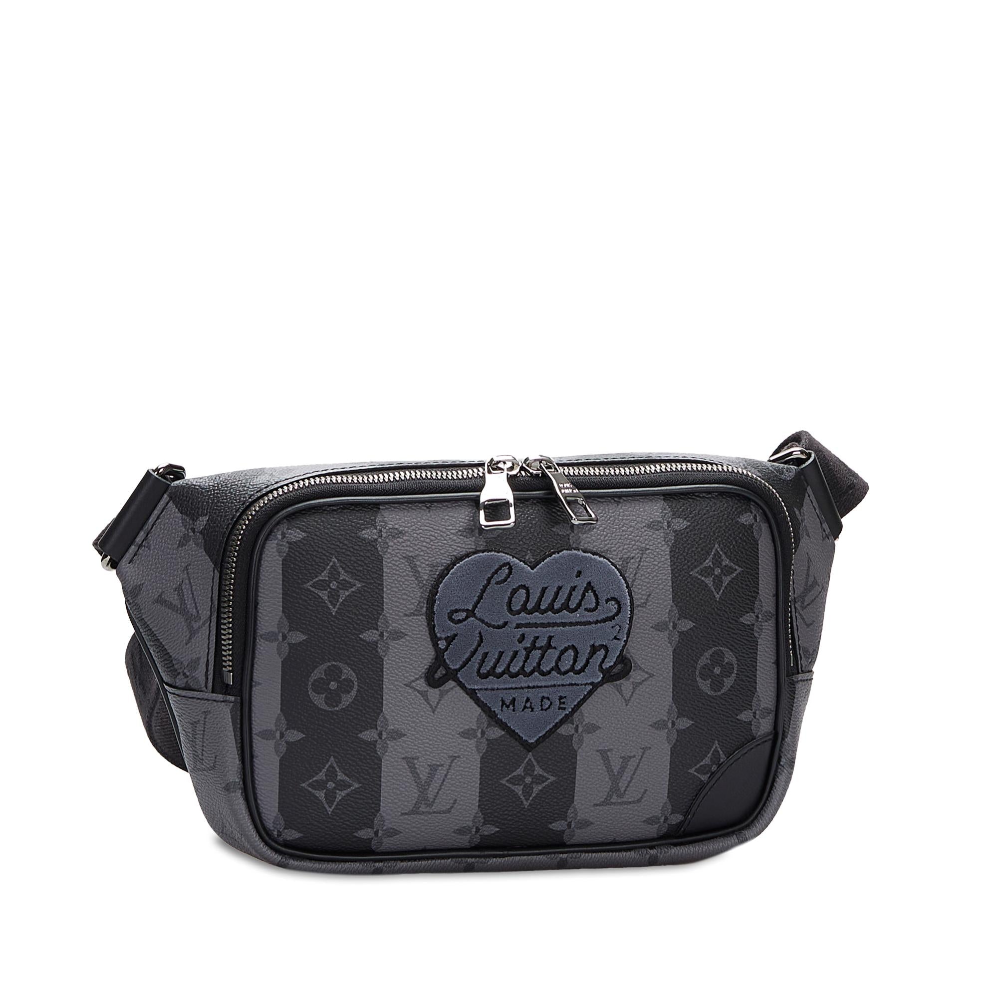 Louis Vuitton Monogram Eclipse Stripes Modular Sling Bag