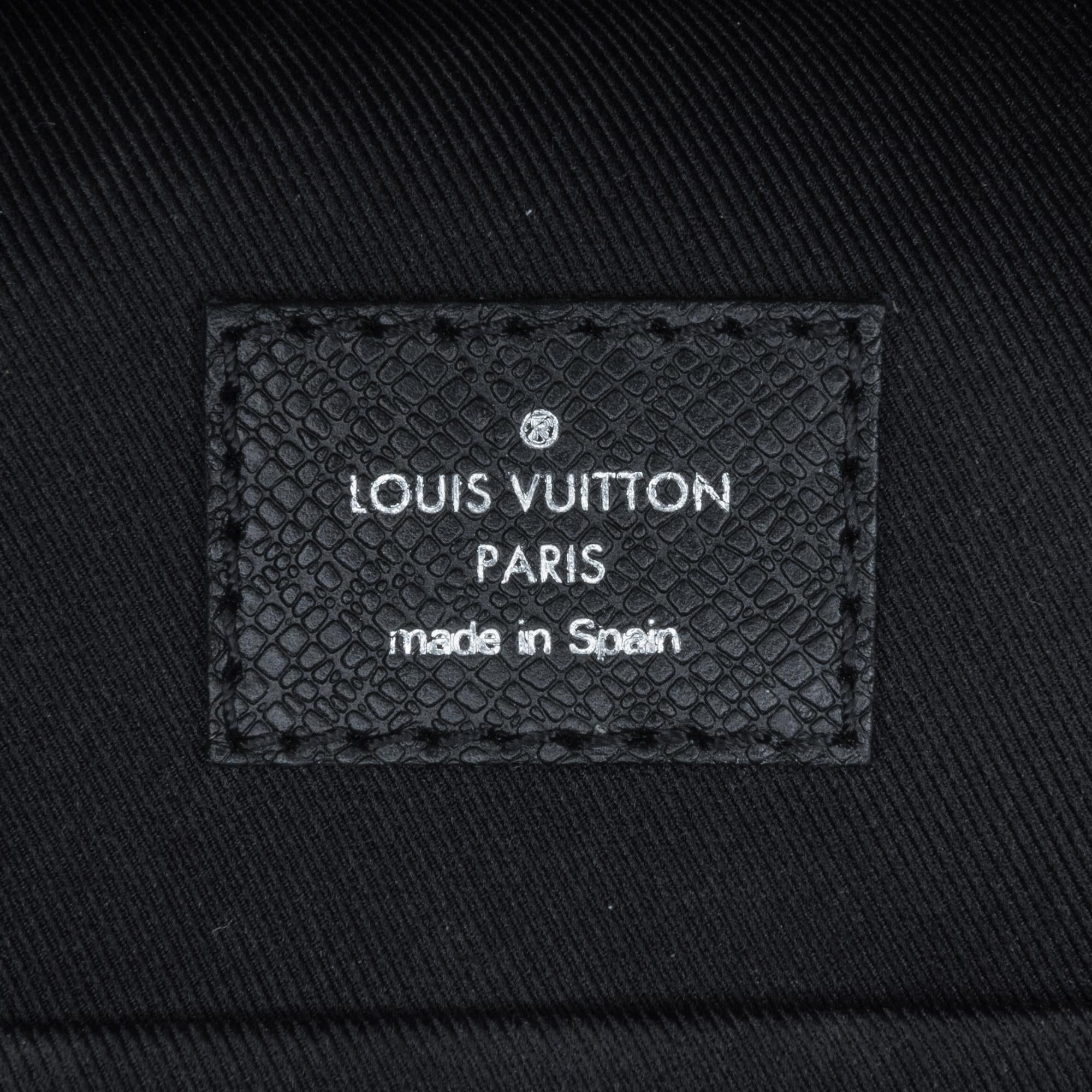 Louis Vuitton Monogram Eclipse Taigarama Outdoor Sling Bag (SHG-zKGumc)