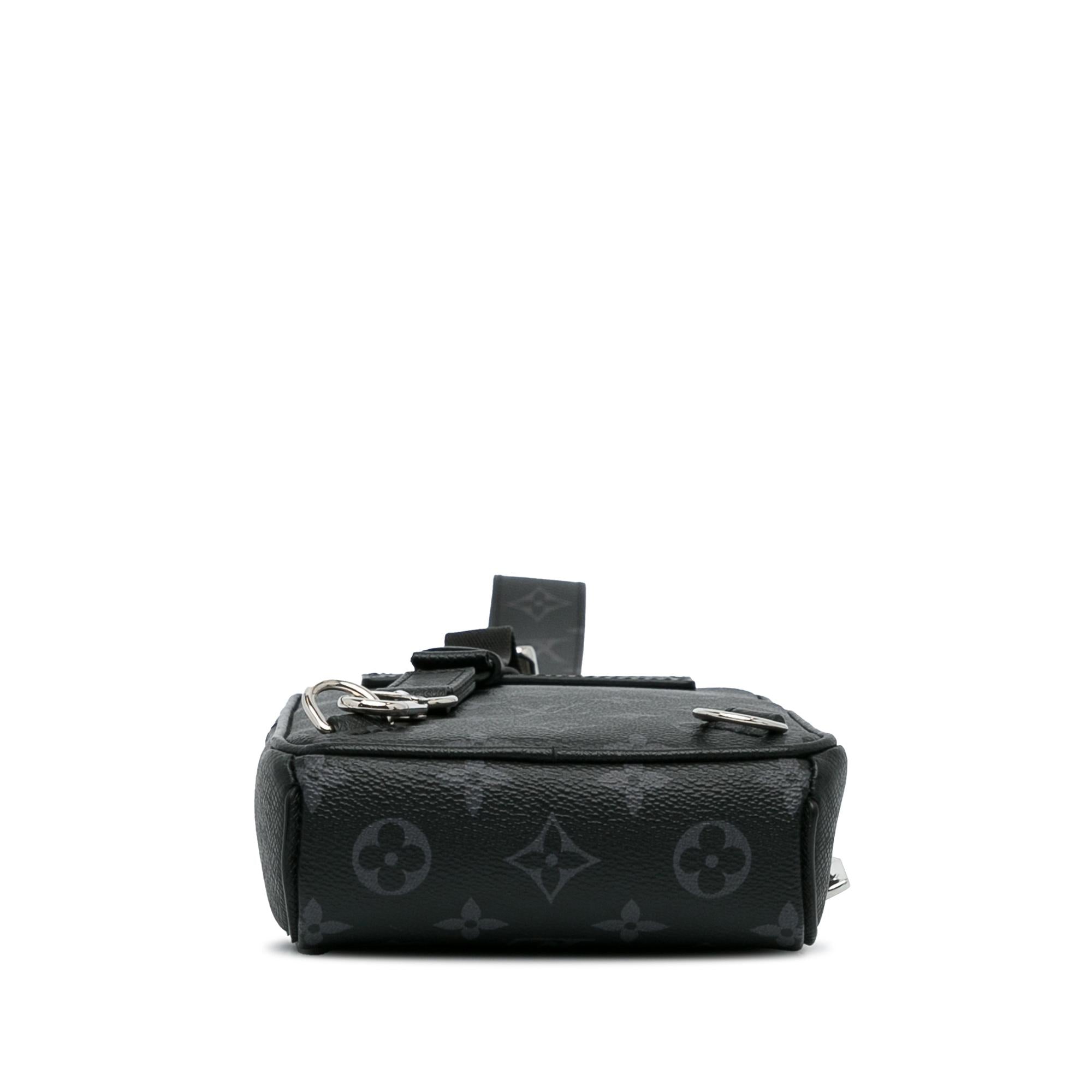 Louis Vuitton Monogram Eclipse Taigarama Outdoor Sling Bag (SHG-zKGumc)