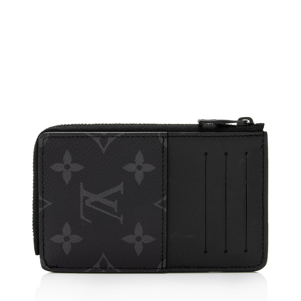 Louis Vuitton Monogram Eclipse Trunk Multi Card Holder (SHF-wVoiT7)