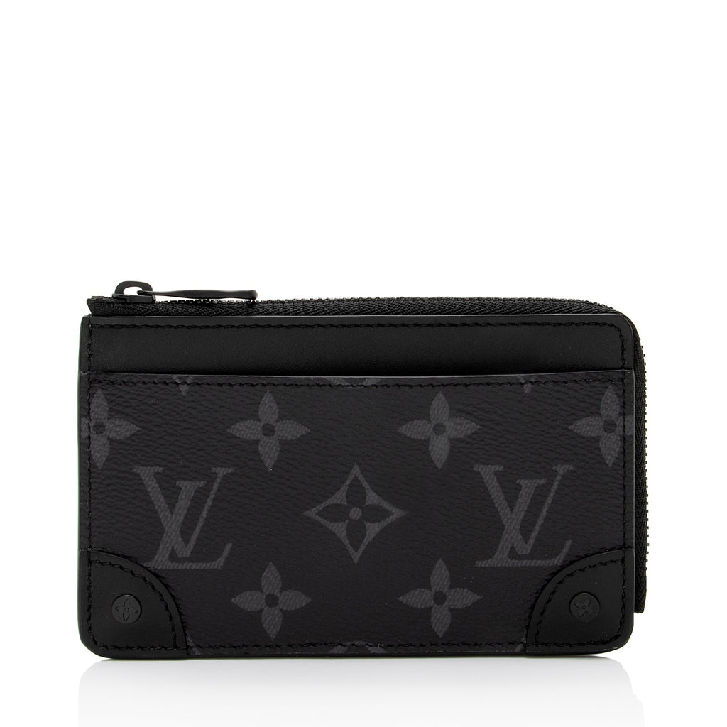 Louis Vuitton Monogram Eclipse Trunk Multi Card Holder (SHF-wVoiT7)
