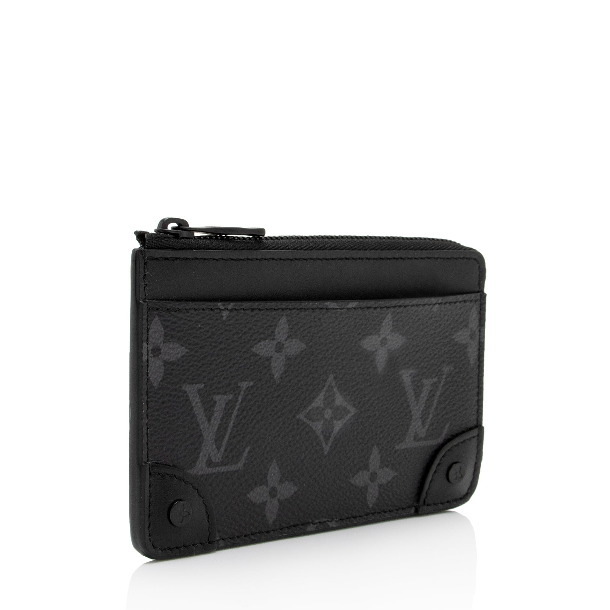 Louis Vuitton Monogram Eclipse Trunk Multi Card Holder (SHF-wVoiT7)
