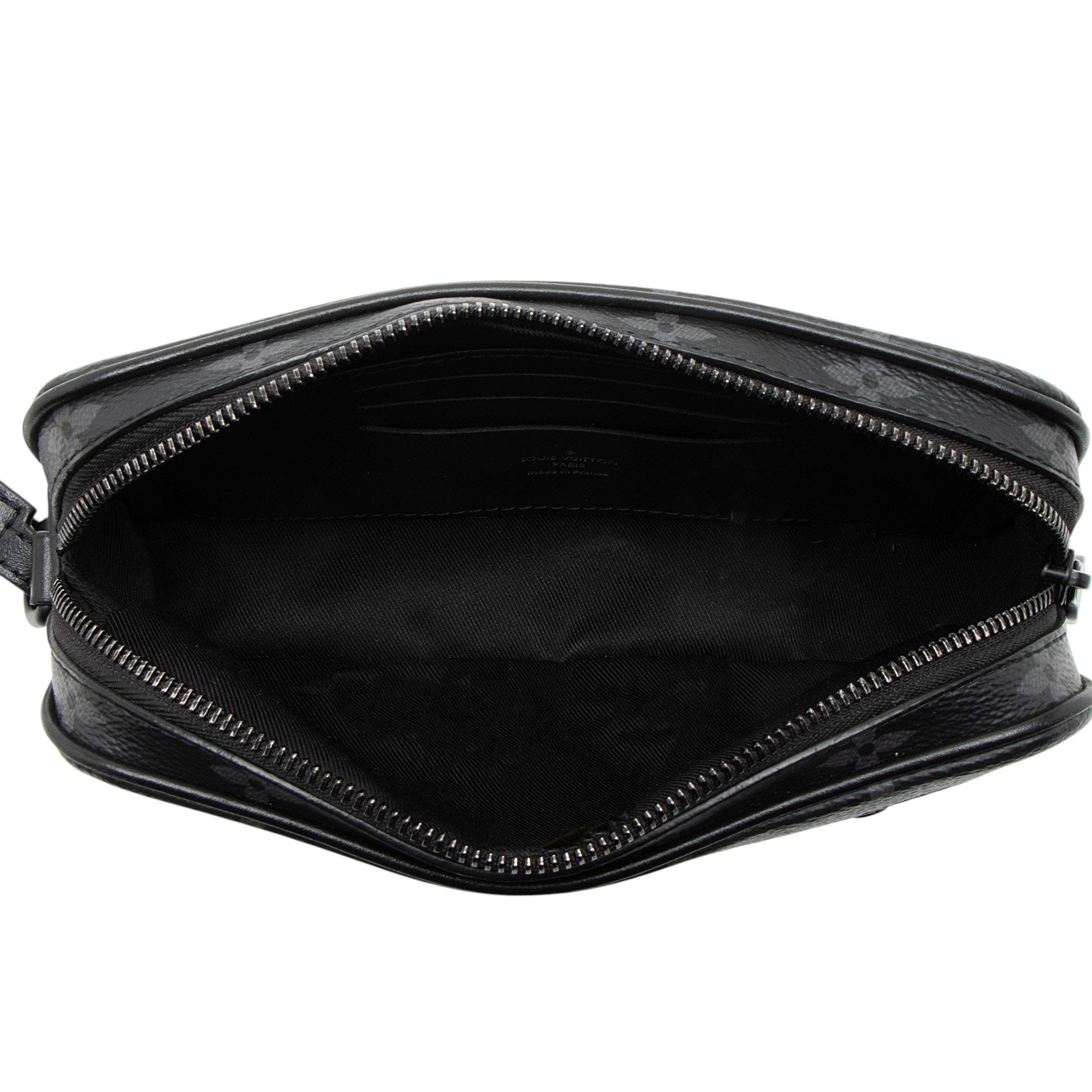 Louis Vuitton Monogram Eclipse Volga Pochette