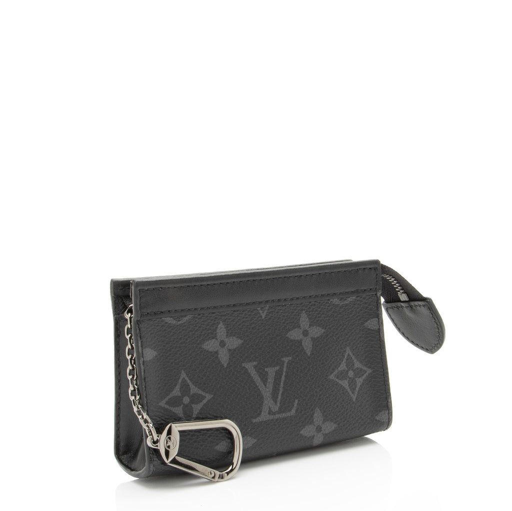 Louis Vuitton Monogram Eclipse Voyage Key Pouch