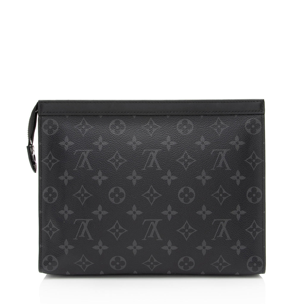 Louis Vuitton Monogram Eclipse Voyage MM Pochette (SHF-naXUvB)