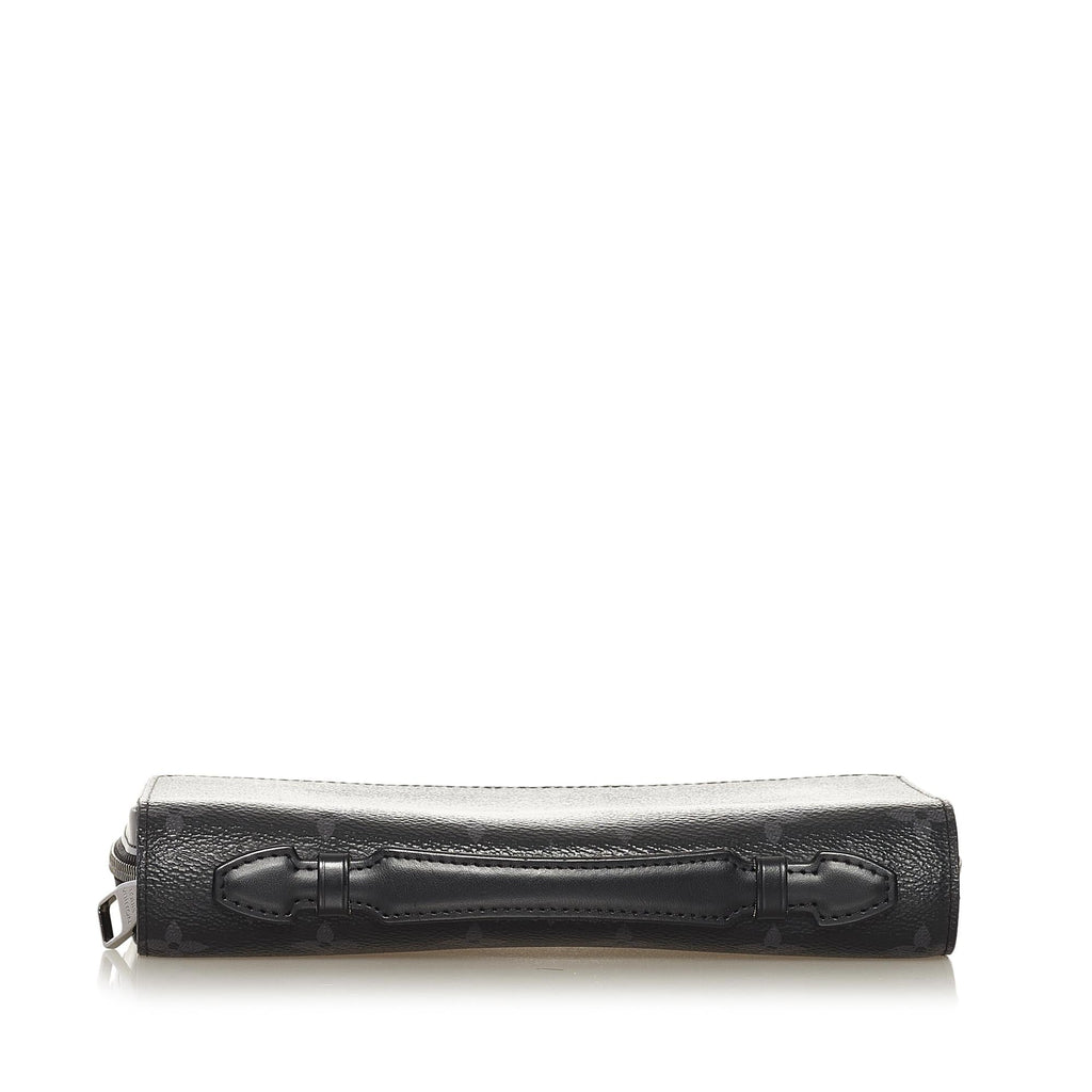 Louis Vuitton Monogram Eclipse Zippy XL Wallet (SHG-34522)