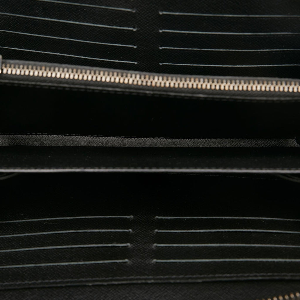 Louis Vuitton Monogram Eclipse Zippy XL Wallet (SHG-34522)