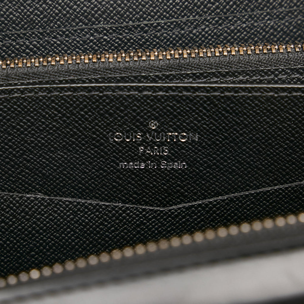 Louis Vuitton Monogram Eclipse Zippy XL Wallet (SHG-34522)