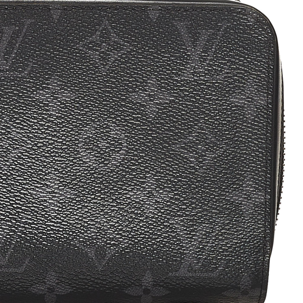 Louis Vuitton Monogram Eclipse Zippy XL Wallet (SHG-34522)