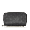 Louis Vuitton Monogram Eclipse Zippy XL Wallet (SHG-34522)