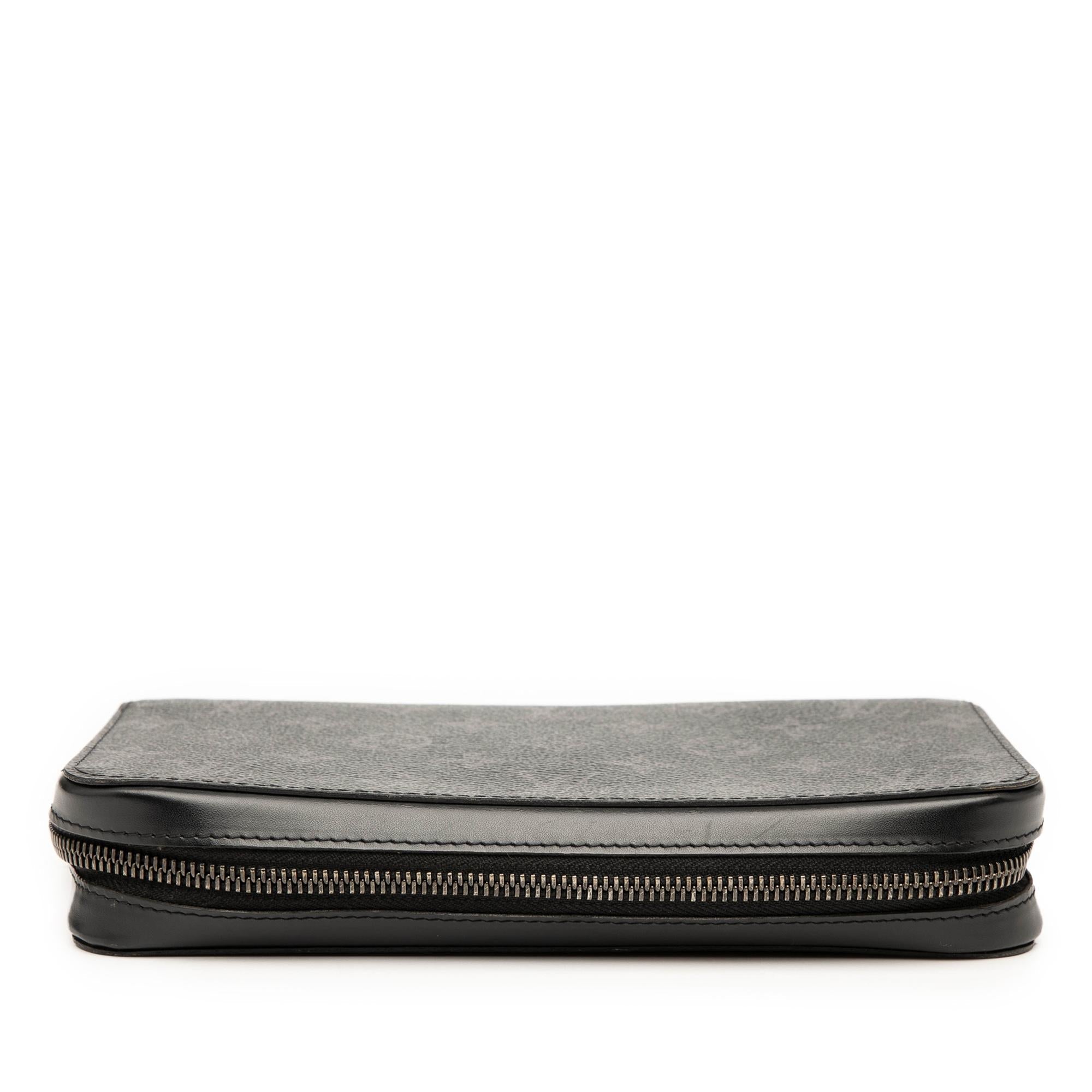 Louis Vuitton Monogram Eclipse Zippy XL Wallet