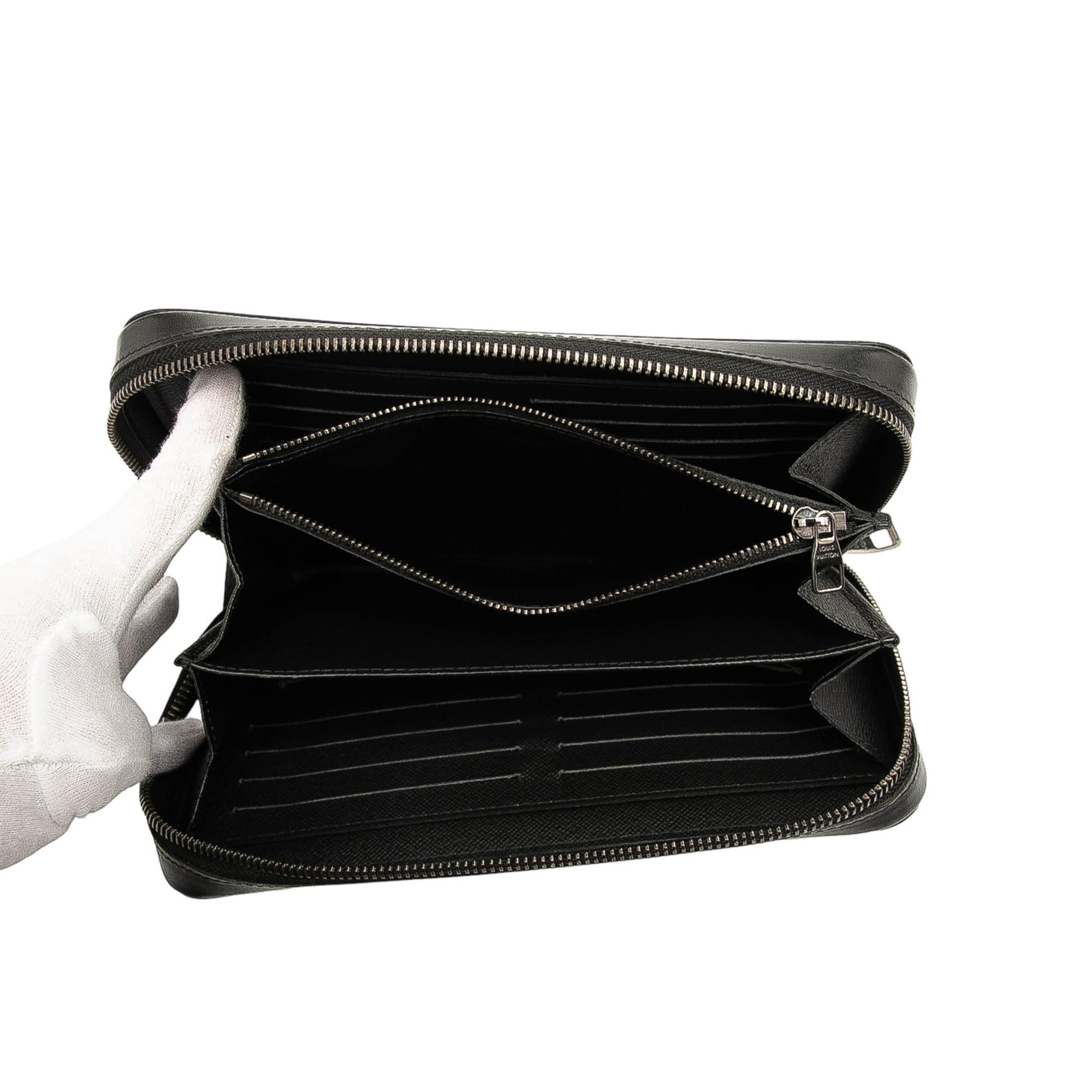 Louis Vuitton Monogram Eclipse Zippy XL Wallet