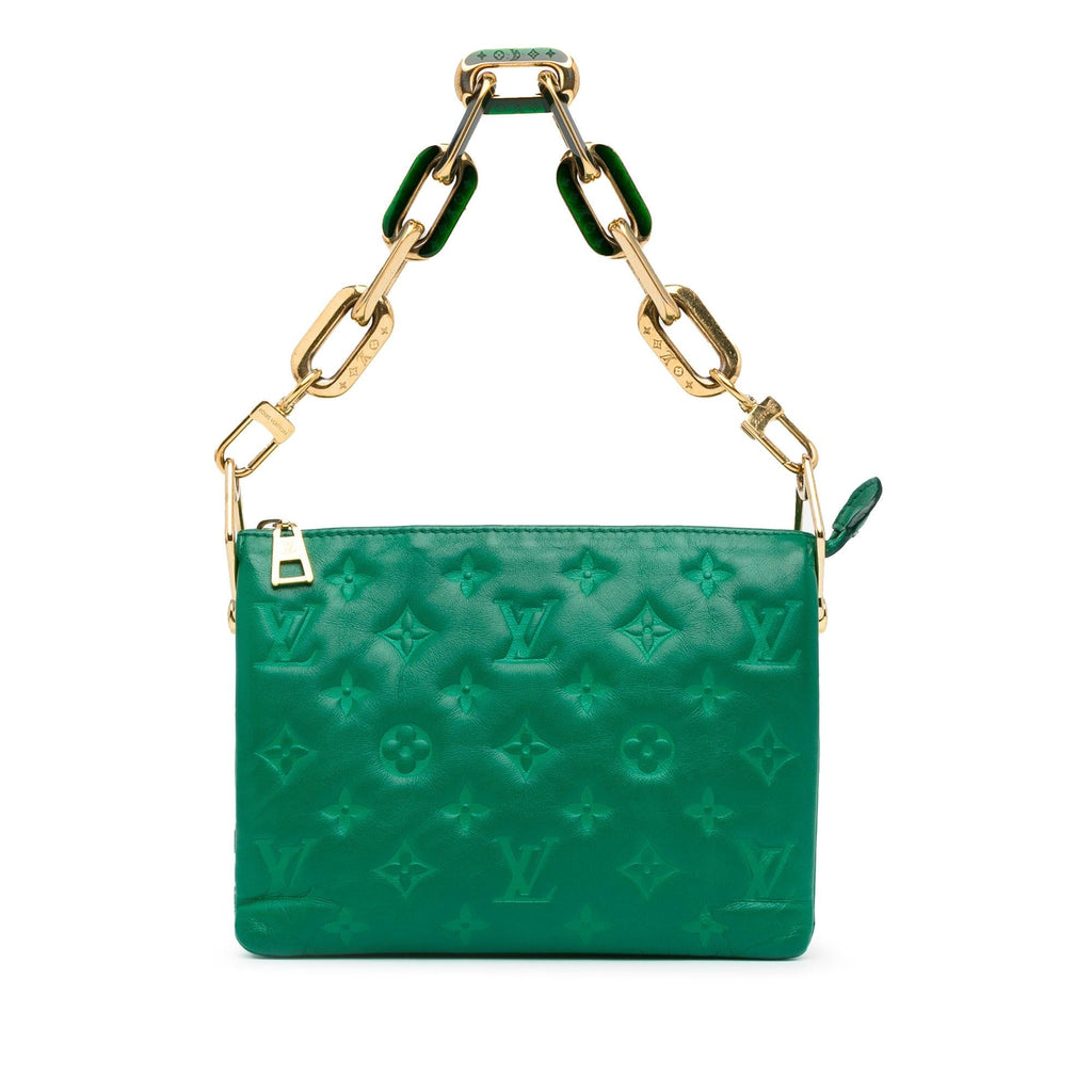 Louis Vuitton Monogram Embossed Coussin BB (SHG-p85ENn)