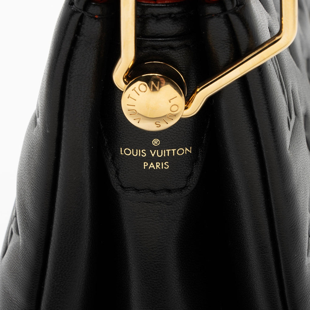 Louis Vuitton Monogram Embossed Lambskin Coussin BB Shoulder Bag
