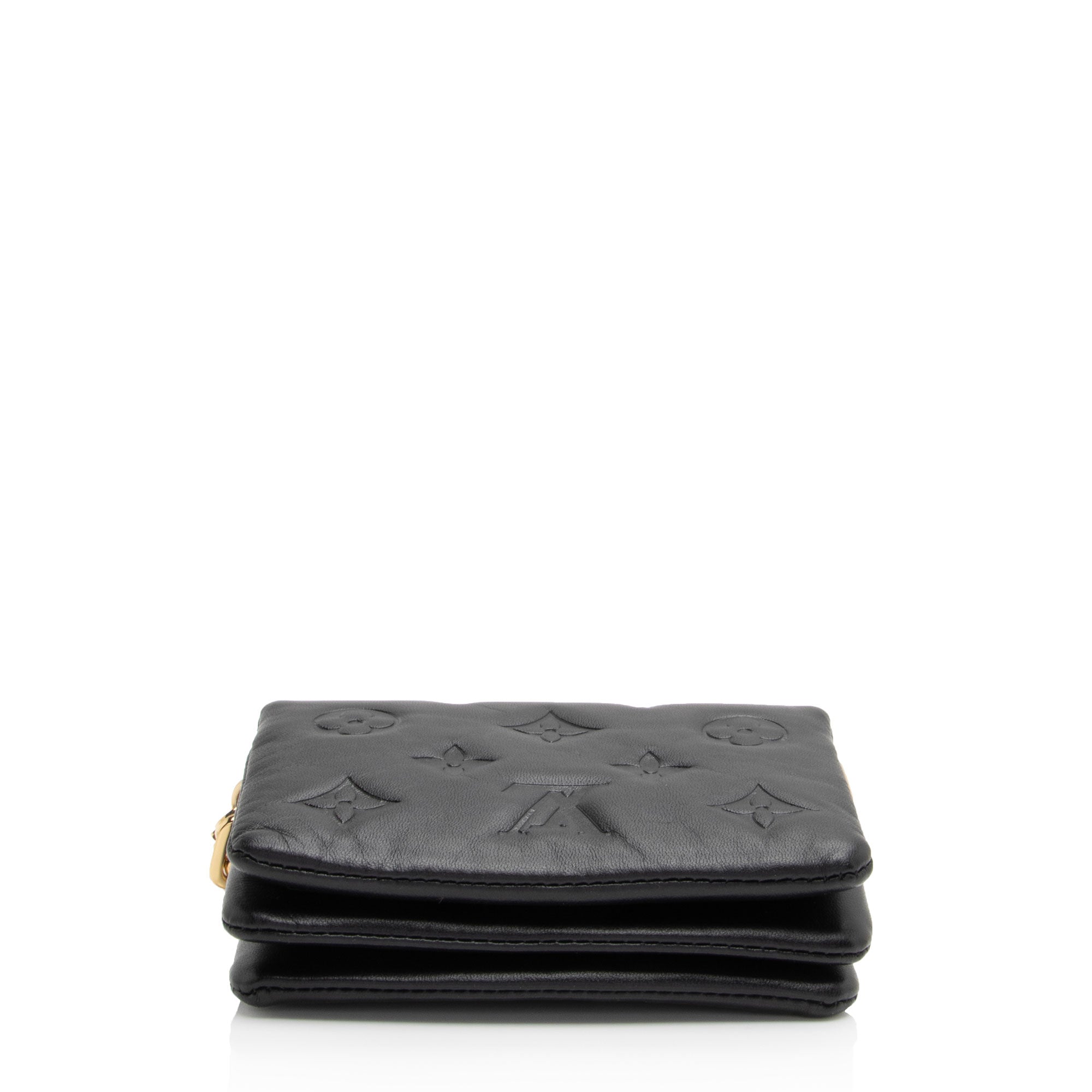 Louis Vuitton Monogram Embossed Lambskin Coussin Belt Bag (SHF-seGJuK)