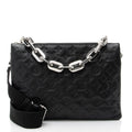 Louis Vuitton Monogram Embossed Lambskin Coussin MM Shoulder Bag (SHF-c3KGRN)