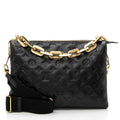 Louis Vuitton Monogram Embossed Lambskin Coussin MM Shoulder Bag